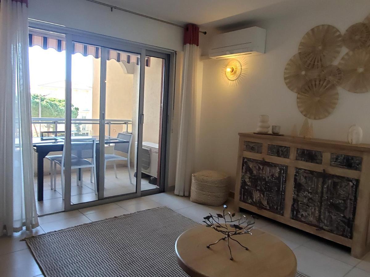 Frejus Plage Le Capitole T2 35M2 Climatise Balcon Bagian luar foto
